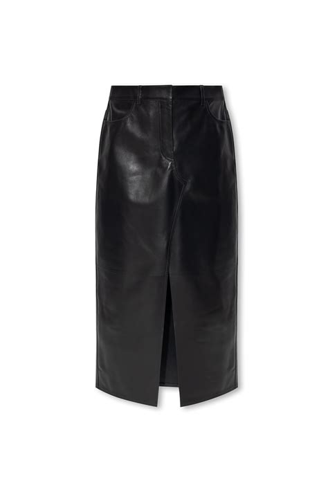 givenchy leather skirt|givenchy skirt denim.